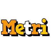 Metri cartoon logo