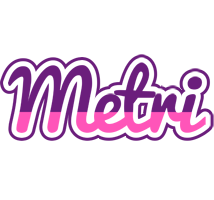 Metri cheerful logo