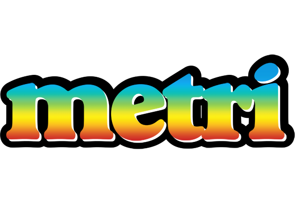 Metri color logo