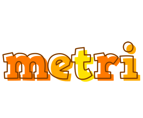 Metri desert logo