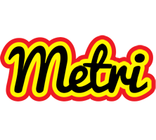 Metri flaming logo