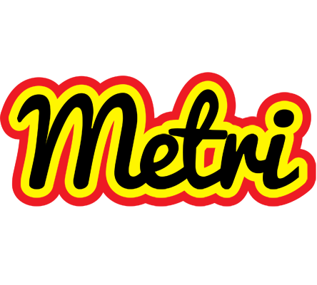 Metri flaming logo