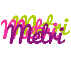 Metri flowers logo