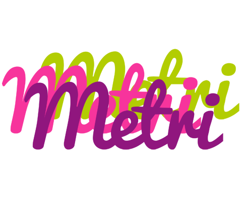 Metri flowers logo