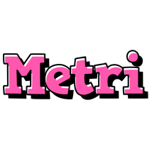 Metri girlish logo