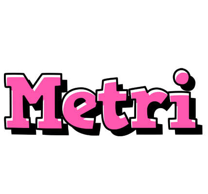 Metri girlish logo