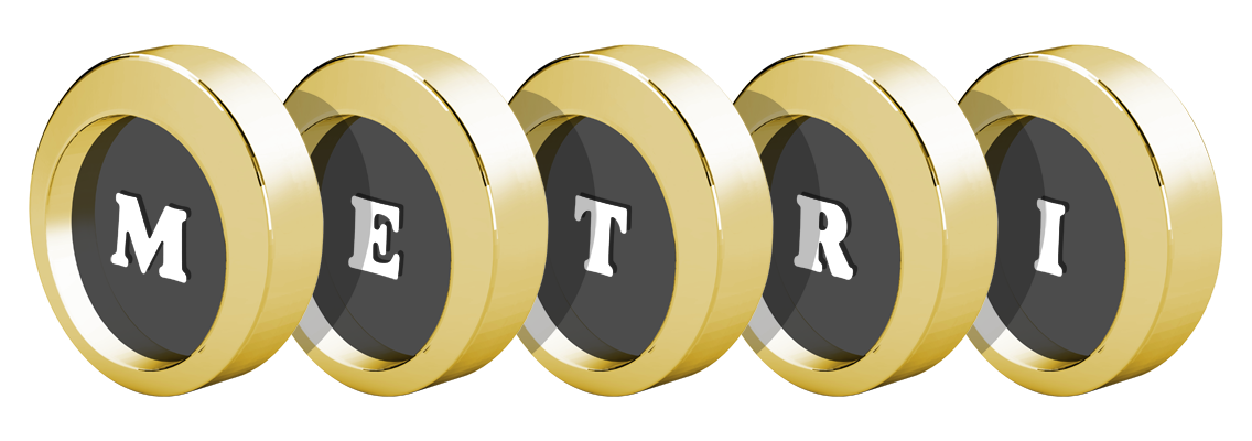 Metri gold logo