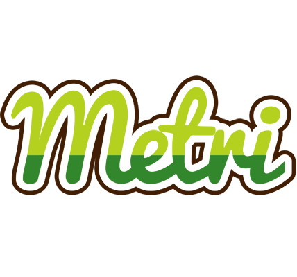Metri golfing logo