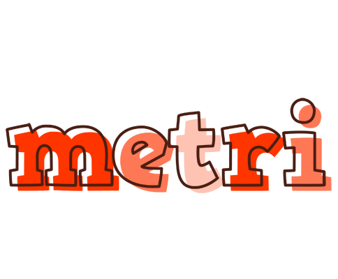 Metri paint logo