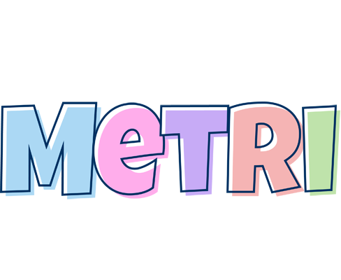 Metri pastel logo