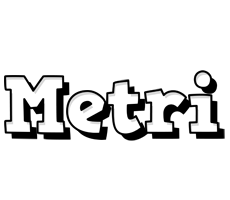 Metri snowing logo