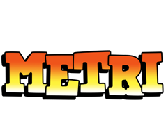 Metri sunset logo