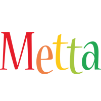 Metta birthday logo