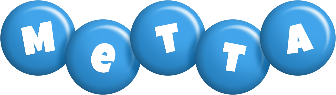 Metta candy-blue logo
