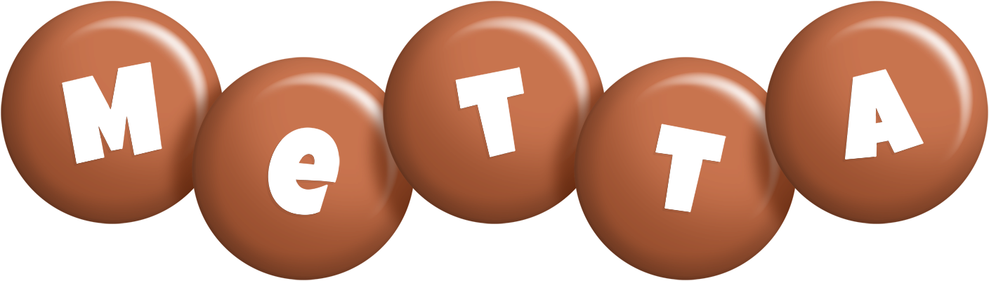 Metta candy-brown logo