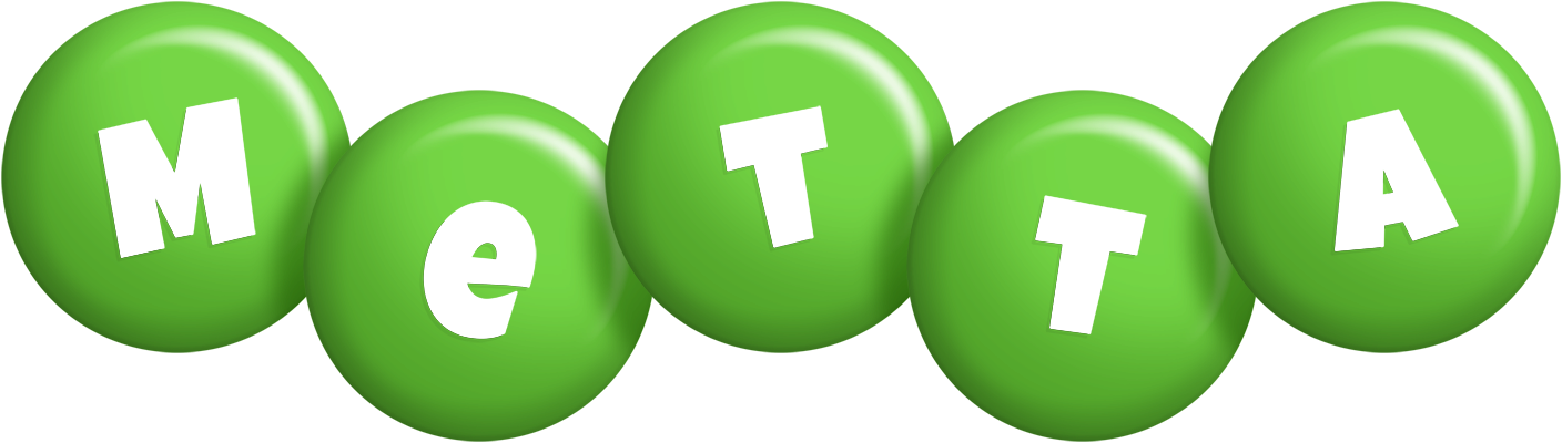 Metta candy-green logo