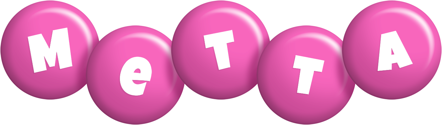 Metta candy-pink logo