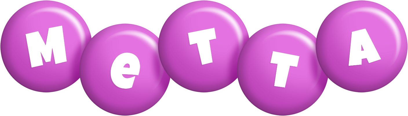 Metta candy-purple logo