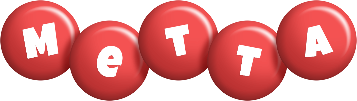 Metta candy-red logo
