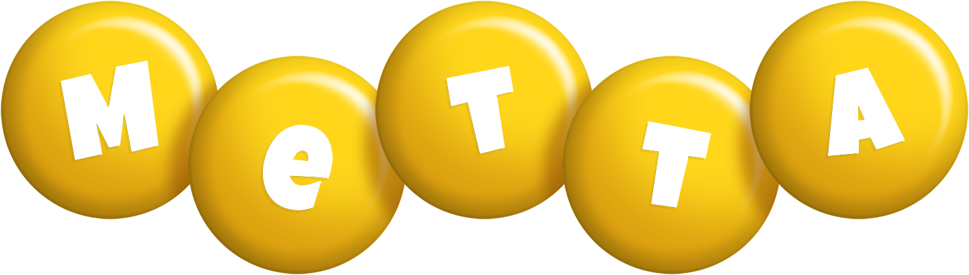 Metta candy-yellow logo