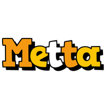 Metta cartoon logo