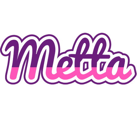 Metta cheerful logo