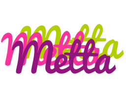 Metta flowers logo