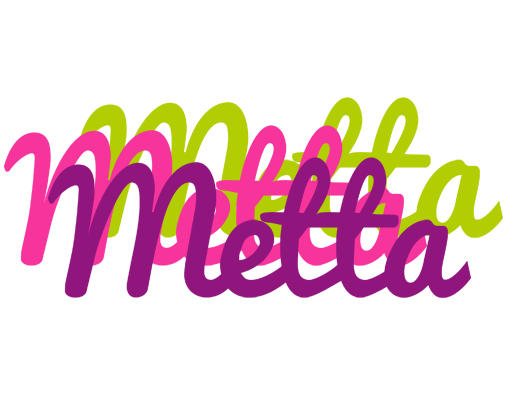 Metta flowers logo