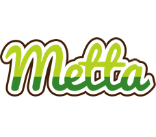 Metta golfing logo