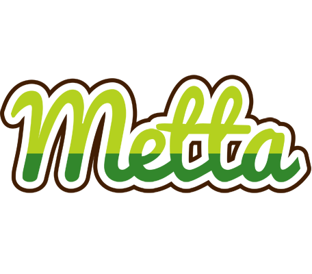 Metta golfing logo
