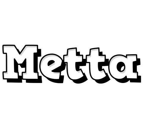 Metta snowing logo