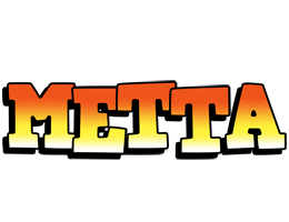 Metta sunset logo