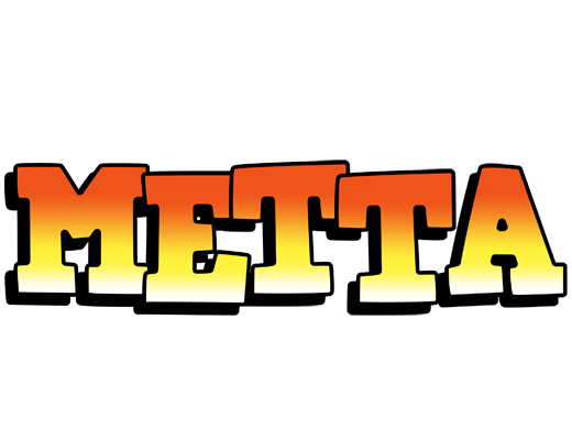 Metta sunset logo