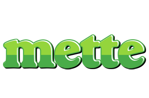 Mette apple logo