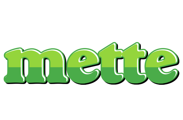 Mette apple logo