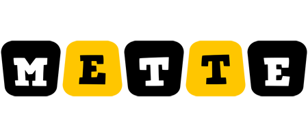 Mette boots logo