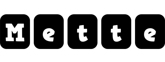 Mette box logo