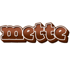 Mette brownie logo