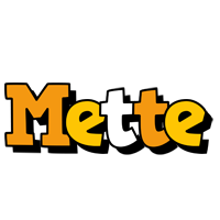 Mette cartoon logo