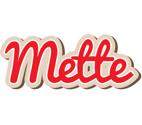 Mette chocolate logo