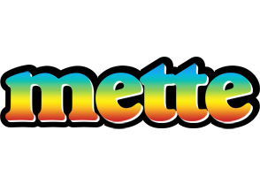 Mette color logo