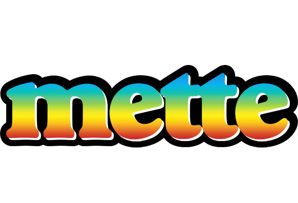 Mette color logo