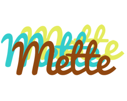 Mette cupcake logo