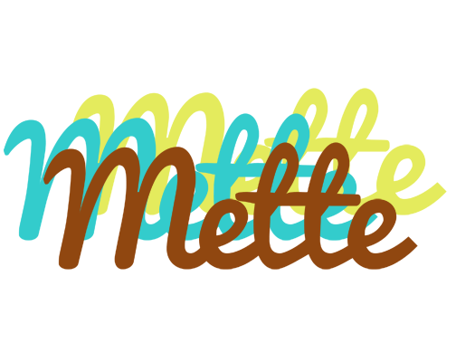 Mette cupcake logo