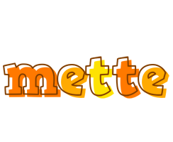 Mette desert logo