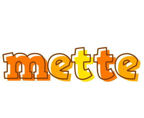 Mette desert logo