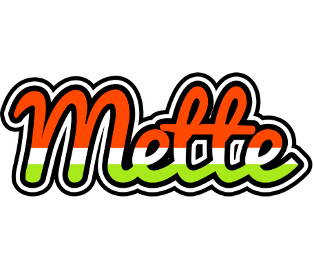 Mette exotic logo