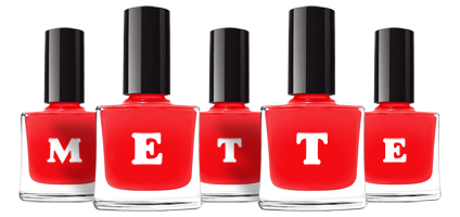 Mette fashion logo