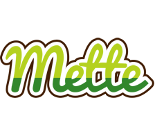 Mette golfing logo