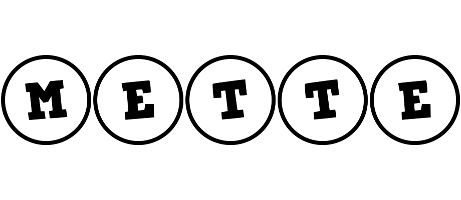 Mette handy logo